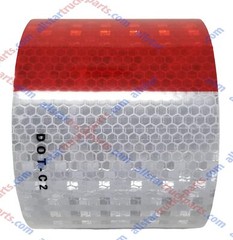 Conspicuity Tape DOT-C2 Reflective Truck Trailer Safety Red White: 1″/2″/3″ Wide