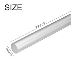Aluminum Round Rod 1 Inch Dia 6061 Solid Metal Bar 8 Inch Length