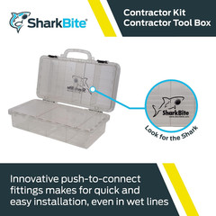 Durable Heavy Duty Contractor Tool Box U3001A for Fittings and Supplies