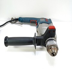 Bosch 1199VSR Electric Corded Hammer Drill With Case And Auxiliary Handle
