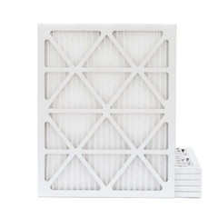 16x20x1 MERV 11 Pleated AC Furnace Air Filters. 6 Pack. Made in USA.