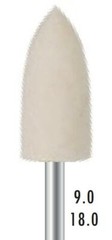10 PCS Bomaoer Dental Lab Felt Bobs & Burs G9 Diameter 9.0mm Height 18mm