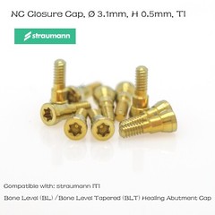 Closure Cover Screw RC/NC Fits Straumann ITI Bone Level/BLT Healing Abutment Cap