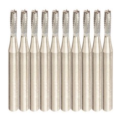 Kerr Beaver Bluwhite FG 557 Carbide Burs Friction Grip Midwest Type