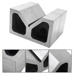 6″x3-1/2″x2-3/8″ Cast Iron V-Blocks Pair, Precision Ground V-Block Set