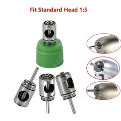 Dental Turbine Cartridge Rotor For 1:5 Increasing LED Handpiece Standard Head