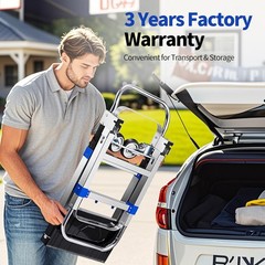 3 in 1 Heavy Duty Aluminum Convertible Hand Truck Folding Dolly Cart 660 lbs