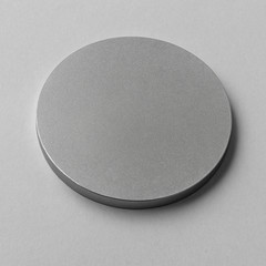 Indium Sputtering Disks 1.0″ to 4.0″ diameter; 3 thicknesses, Custom sizes too!