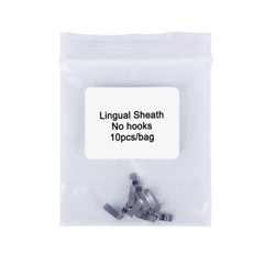 10 pcs Dental teeth Orthodontic Lingual Sheath No Hook 10pcs/pack – BOMAOER