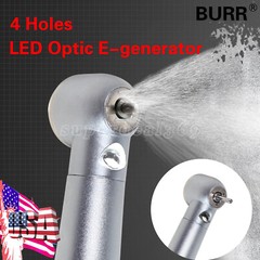 Kavo Style Dental Fiber Optic LED E-generator high speed handpiece 4HOLE UDM4 sa