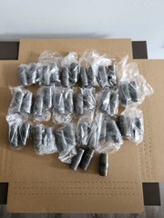 Lot Of 37 New ½” X 2” MNPT Pipe Nipple Galvanized Steel