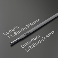 E6013 Welding Rod 3/32″ 1lb Carbon Steel Stick Electrodes for Arc Welding