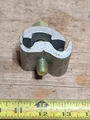 Alcoa 392.6 BKB PAE3921 Penn-Union PCAA-20 3/0, 1-Bolt Parallel Groove Clamp