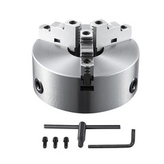 VEVOR 8” 3-Jaw Lathe Chuck Self-Centering Lathe Chuck for Grinding Drilling