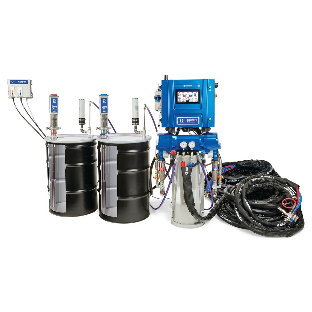 Graco-Reactor 3 E-20 Elite Tier Spray Foam Proportioner Package, (CHR312)
