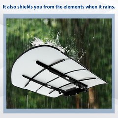 White Tuff Top Tractor Canopy 48″ X 52″ For 2″ x 2″ or 2″ x 3″ ROPS