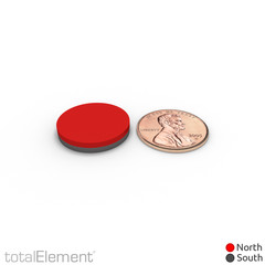 3/4 x 1/8 Inch Strong Neodymium Rare Earth Disc Magnets N52 (12 Pack)