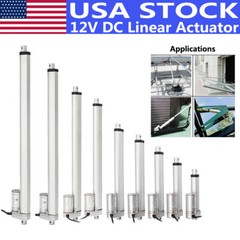 2″-18″ Stroke Linear Actuator 1000N 1500N 50-450mm 12V Auto Door Lift Heavy Duty