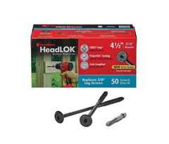 FASTENMASTER TimberLok Hex Structural Wood Screws