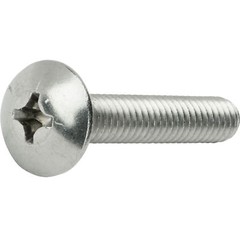 6-32 Phillips Truss Head Machine Screws Stainless Steel Wide All Lengths and Qty