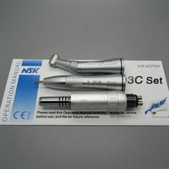 Dental Internal Water Spray Low Speed Handpiece Set Inner Channel Drill M4 USA