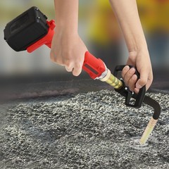 Cement Vibrator Tool Cordless Handheld Concrete Vibrator Remove Air Bubbles 21V