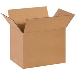 14x11x11 Corrugated Shipping Boxes 25/Pk – Industrial Standard, ECT-32, Kraft