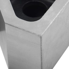 6″x3-1/2″x2-3/8″ Cast Iron V-Blocks Pair, Precision Ground V-Block Set