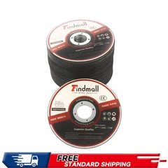 55 Pack 4-1/2″ x 3/64″ x 7/8″ Cut Off Wheels Stainless Steel Metal Cutting Discs