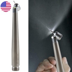 45 Degree Dental LED E-generator 45° Angle High Speed Handpiece 2 Hole ASkeadnt