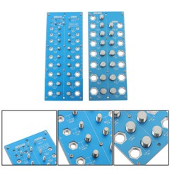 Nut and Bolt Thread Checker 21 Inch and 17 Metric Thread Identifier Gauge