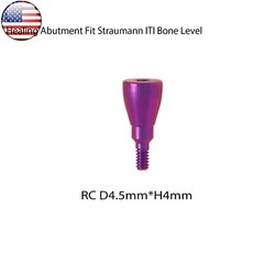 US Healing Cap Abutment RC NC Analog Cover Screw Titanium Fits Straumann ITI BLT