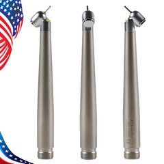 45 Degree Dental LED E-generator 45° Angle High Speed Handpiece 2 Hole ASkeadnt