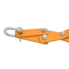 1000kg/2200Lbs 25″ Log Lifting Tongs Claw Hook Heavy Duty Grapple Timber Claw