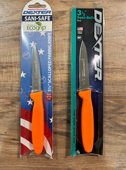 Dexter Russell Sani-Safe 3 1/2″ Orange Kitchen Paring Knife..Pick Blade Style