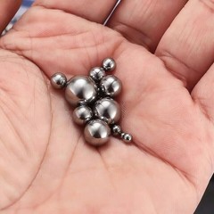 600 Pcs Metric Precision Steel Bearing Balls Assorted Stainless Steel loose Bicy