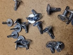 8×1/2 Phillips Modified Truss Head 8 x 1/2 Self Drilling K Lath TEK Screws Zinc