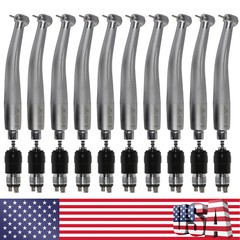 10* YABANGBANG Dental High Speed Handpiece with 4 Hole Quick Coupler Coupling