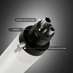 Dental Low Speed Handpiece Air Motor 4 Hole Gear Ratio 1:1 Direct Drive 20000RPM
