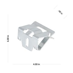 8988rac Outlet Repair Clip For Plastic Electric Boxes 10 Pcs. Per Bag