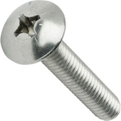 5/16-18 Phillips Truss Head Machine Bolts Stainless Steel All Sizes