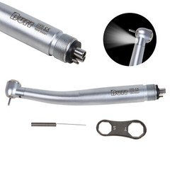 Dental E-generator LED Fiber Optic Air Turbine Handpiece 4 Hole fit KAV UDM4 sa