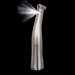Dental 1:1 LED Contra Angle Handpiece Fiber Optic Internal Water Push Button