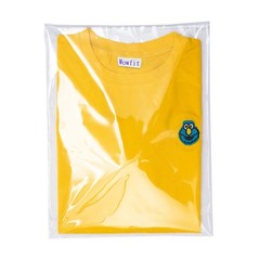 Wowfit 100 Count 10×13 inches Clear Cellophane Plastic Bags, Resealable Self-…