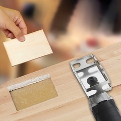 2x Square/Rectangle Slot for Oscillating Multi-Tool Cut-in Single Gang Wall Box