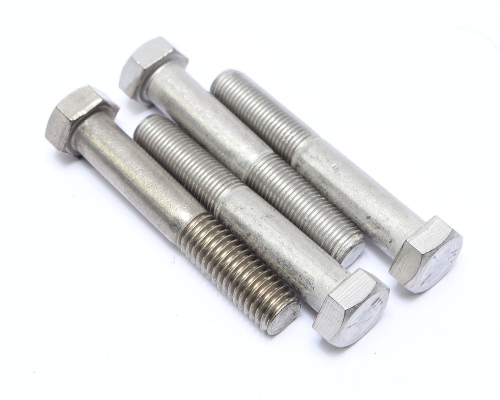 1/2″-13 x 3″ Stainless Steel Hex Bolts, 4pcs