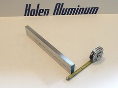 4 Pieces 5/8″ X 2″ X 18″ Long Aluminum Flat Bar Stock 6061 T6511