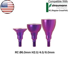 US Dental NC/RC Healing Abutment Closure Caps Mini Regular Fit Straumann ITI BLT