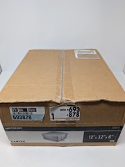 Cantex 12 in. x 12 in. x 6 in. Junction Box – R5133713 New