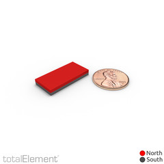 1 x 1/2 x 1/8 Inch Strong Neodymium Rare Earth Block Magnets N42 (14 Pack)